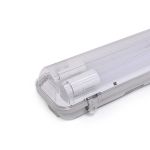 Noxion Oprawy Hermetyczne LED Mieszkaniowy Poseidon V2.0 incl. 2x Noxion Rura LED T8 Standard Output 19W 2x2300lm - 840 Zimna Biel | 150cm