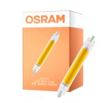 Osram LED Slim Line R7S LED R7S 118mm Przezroczysty 8W 806lm - 840 Zimna Biel | Zamienne 60W