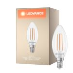 Ledvance Classic LED E14 Świeca Włókno Przezroczysty 3.8W 806lm - 827 Bardzo Ciepła Biel | Zamienne 60W