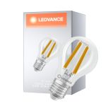 Ledvance Classic Superior LED Żarówka E27 Gruszka Włókno Przezroczysty 2.2W 470lm - 840 Zimna Biel | Zamienne 40W