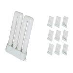 Opakowanie 10x Osram Dulux F 24W 840 | Zimna Biel - 4-Piny