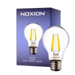 Noxion Lucent LED E27 Gruszka Włókno Przezroczysty 4.5W 470lm - 840 Zimna Biel | Zamienne 40W