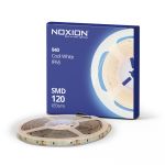 Noxion Taśma LED Naga 5 Metr 24V - 120LEDs/m - 9.6W/m - 940 Zimna Biel | 8mm - IP65 - Najlepsze Renderowanie Kolorów - SMD2835