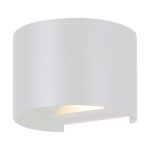 Eglo Światło Ścienne Calpino 3 Aluminium Valkoinen Up & Down 2W 420lm - 830 Ciepła Biel | IP54