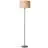 Brilliant Lampa Zewnętrzna Podłogowa Wimea Metal Czarny Beige | 380mm - Nadaje Się Do 1x E27