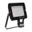 Ledvance LED Iluminacja Kompaktowy Czarny 50W 5000lm 100D - 840 Zimna Biel | IP65 - Symetryczny - Czujnik ruchu i światła