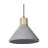 Ledvance Decor Beton/Stal/Drewno Lampa Wisząca 220 Ciemny Szary | Nadaje Się Do E27