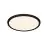 Nordlux LED Lampa sufitowa Oja 29 Czarny 15W 1700lm - 830-840 CCT