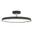 DFTP by Nordlux LED Lampa Wisząca Kaito Metal Czarny 24W 1840lm - 830 Ciepła Biel | Ściemnianie