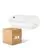 Opakowanie 4x  Philips LED Bezpieczeństwo Coreline BWC110 Valkoinen 9W 900lm - 830 Ciepła Biel | 242x110mm - IP54 - Czujnik Światła