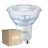 Opakowanie 10x Philips MASTER Value LED Spot GU10 PAR16 5.5W 575lm 36D - 930 Ciepła Biel | Najlepsze Renderowanie Kolorów - Ściemnianie - Zamienne 80W