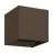 Eglo Światło Ścienne Calpi 3 Aluminium Zardzewiały Up & Down 2.8W 420lm - 830 Ciepła Biel | IP54