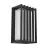 Eglo Światło Ścienne Genovese Aluminium Czarny 10W 1050lm - 865 Światło Dzienne | IP65 - Czujnik Ruchu