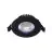 Noxion LED Uchylny Slim Spot Czarny Okrągła 5W 550lm 60D - 940 Zimna Biel | 85mm - IP54 - Ściemnianie - Najlepsze Renderowanie Kolorów