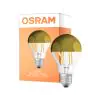 Osram Classic LED E27 Gruszka Włókno Mirror Złoty 4W 400lm - 827 Bardzo Ciepła Biel | Zamienne 35W