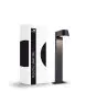 D'Lite Lampa na postumencie Lira Czarny 7W 600lm 830 Ciepła Biel | IP54