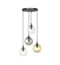 Emibig Lampa Wisząca Cosmo Stal Czarny | Nadaje Się Do 4x E14 - Max 10W