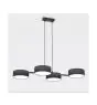 Emibig Lampa Wisząca Drumz Stal Czarny | Nadaje Się Do 4x E14 - Max 10W