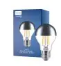 Philips Classic LED Żarówka E27 Gruszka Mirror 7.2W 650lm 650lm - 827 Bardzo Ciepła Biel | Ściemnianie - Zamienne 60W