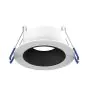 Noxion LED Spot Ares Głęboki ring Valkoinen - Z Inner Pierścień Czarny | Aukko 68mm - incl. GU10 Fitting