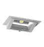 LED Downlight Wallwasher Wally Maxi Szary 46W 6400lm 70x75D - 840 Zimna Biel - 238x145mm
