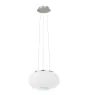 Eglo Lampa Wisząca Optica Stal Satynowy Nikiel | Nadaje Się Do 2x E27