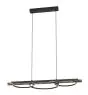Eglo Lampa Wisząca Boyal Drewno Czarny, Zardzewiały 40.5W 3600lm - 830 Ciepła Biel | Ściemnianie