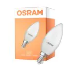 Osram Classic LED E14 Świeca Matowy 7.5W 806lm - 827 Bardzo Ciepła Biel | Zamienne 60W