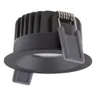 Ledvance LED Spot Fix Aluminium Czarny 8W 640lm 36D - 927 Bardzo Ciepła Biel | Aukko 68mm - IP44 - Najlepsze renderowanie kolorów - Ściemnianie