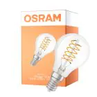Osram Vintage 1906 LED Classic Slim E14 Gruszka Włókno Przezroczysty 4.8W 470lm - 827 Bardzo Ciepła Biel | Ściemnianie - Zamienne 40W
