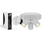 D'Lite Lampa sufitowa Trop Valkoinen | Nadaje Się Do 3x GU10 