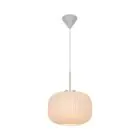 Nordlux Milford Lampa Wisząca Szkło Valkoinen | Nadaje Się Do E27