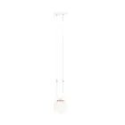 Emibig Lampa Wisząca Glam Stal Valkoinen | Nadaje Się Do 1x E14 - Max 10W