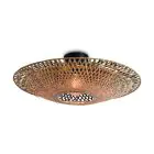 Good&Mojo Lampa sufitowa Kalimantan Bambus Czarny S | Nadaje Się Do 1x E27 