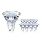 Opakowanie 10x Philips Corepro LED Spot GU10 PAR16 4.6W 370lm 36D - 830 Ciepła Biel | Zamienne 50W