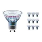 Opakowanie 10x Philips MASTER LED Spot ExpertColor GU10 PAR16 3.9W 265lm 36D - 927 Bardzo Ciepła Biel | Najlepsze renderowanie kolorów - Ściemnianie - Zamienne 35W
