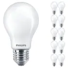 Opakowanie 10x Philips MASTER Value LED Żarówka E27 Gruszka Matowy 3.4W 470lm - 927 Bardzo Ciepła Biel | Najlepsze renderowanie kolorów - Ściemnianie - Zamienne 40W