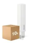 Opakowanie 10x Philips CorePro PL-C LED 6.5W 700lm - 830 Ciepła Biel | 4-Piny - Zamienne 18W