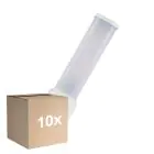 Opakowanie 10x Osram Dulux-D LED 5W 600lm - 840 Zimna Biel | 2-Piny - Zamienne 10W