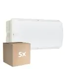 Opakowanie 5x Philips LED Bezpieczeństwo Ledinaire WL055V Valkoinen 6W 600lm - 830 Ciepła Biel | 374x150mm - IP65 - Czujnik Ruchu