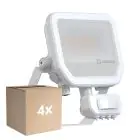 Opakowanie 4x Ledvance LED Iluminacja Aluminium Valkoinen 17W 2400lm 100D - 840 Zimna Biel | IP65 - Czujnik Ruchu I Światła - Symetryczny