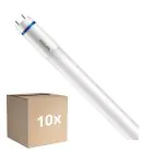 Opakowanie 10x Philips Master Rura LED T8 (EM/Mains) High Output T8 11.3W 2100lm - 840 Zimna Biel | 120cm - Zamienne 36W