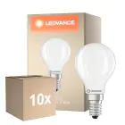 Opakowanie 10x Ledvance Classic LED E14 Piłka Włókno 5.9W 806lm - 827 Bardzo Ciepła Biel | Ściemnianie - Zamienne 60W