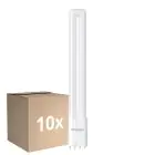 Opakowanie 10x Noxion Lucent PL-L LED 11.9W 1500lm - 840 Zimna Biel | 4-Piny - Zamienne 24W