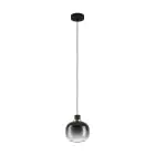 Eglo Lampa Wisząca Oilella Stal Czarny Złoty | IP20 - Nadaje Się Do 1x E27 
