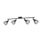 Eglo Lampa sufitowa Sonni Stal Czarny | IP20 - Nadaje Się Do 4x E14 