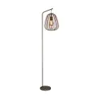 Eglo Lampa podłogowa Espinal Stal Brąz | IP20 - Nadaje Się Do 1x E27 